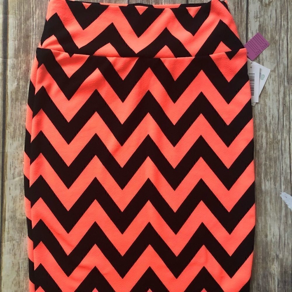 Lularoe neon Cassie Skirt 